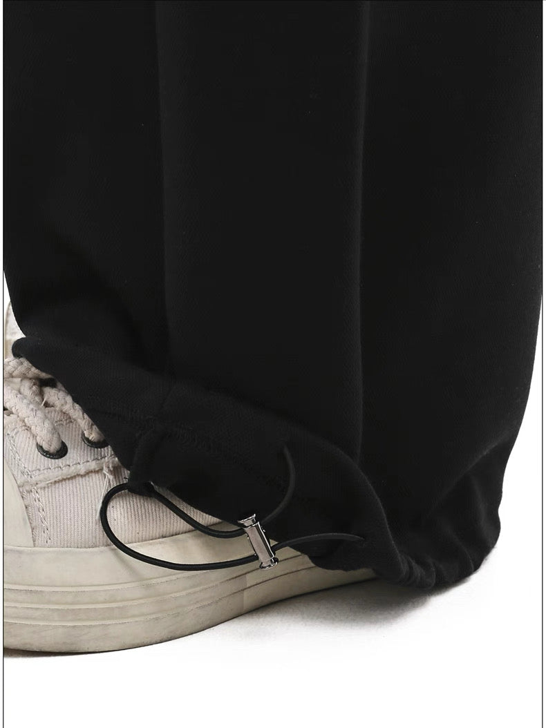 Drawstring Wide Sweat Pants  OR0148