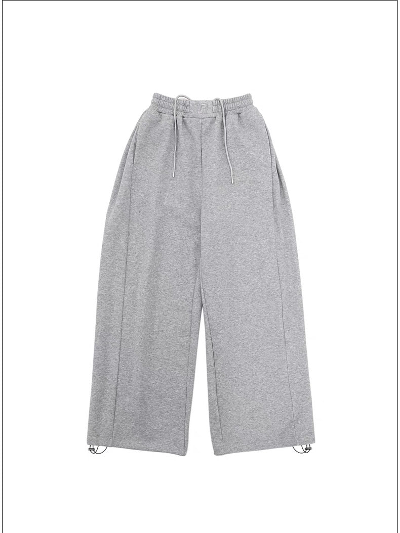 Drawstring Wide Sweat Pants  OR0148
