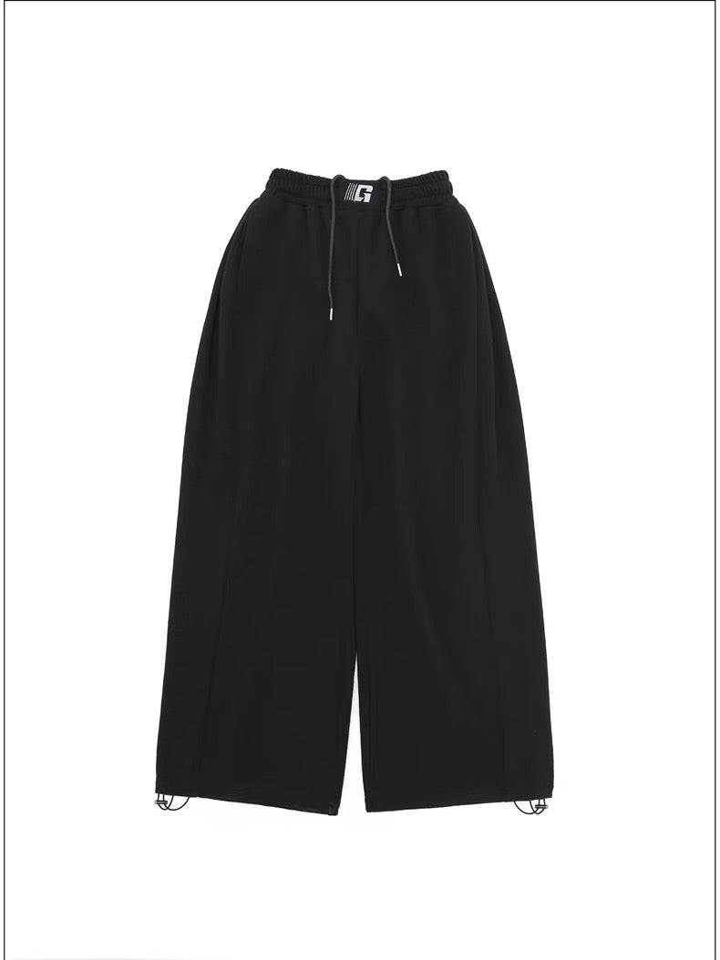 Drawstring Wide Sweat Pants  OR0148