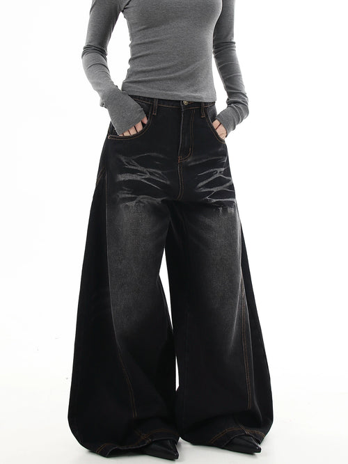 Cat Whisker Washed Scimitar Jeans  OR0150