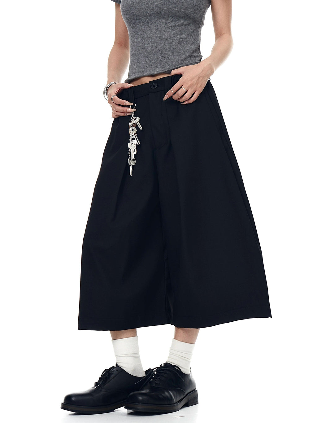 Cleanfit Pleated Wide Shorts  OR0151