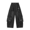 Heavy Duty Flutter Denim Pants  OR0163