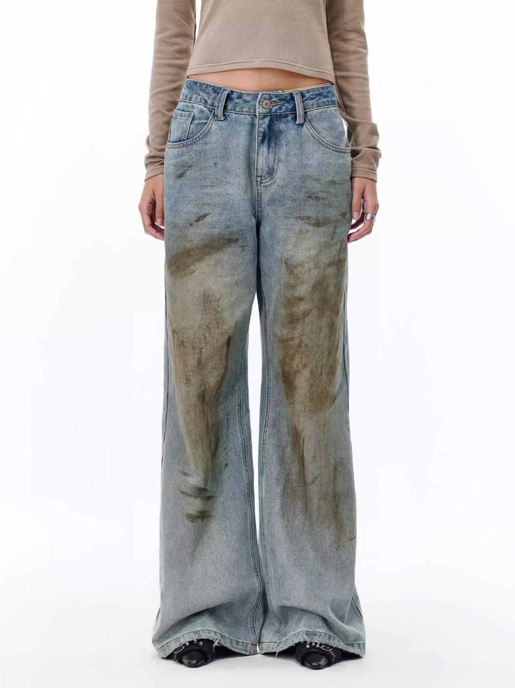 Dirtyfit Denim Pants  OR0169