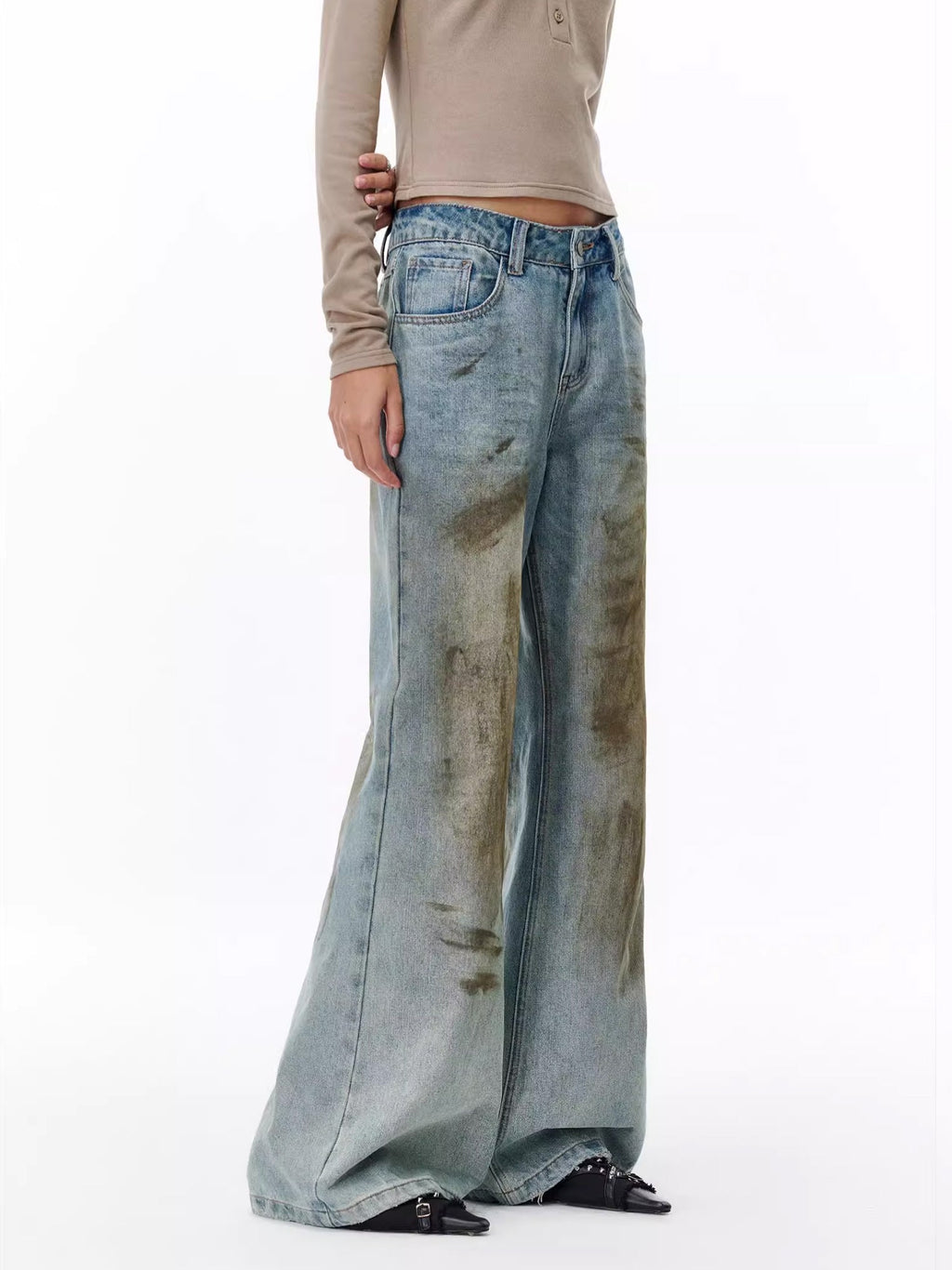 Dirtyfit Denim Pants  OR0169