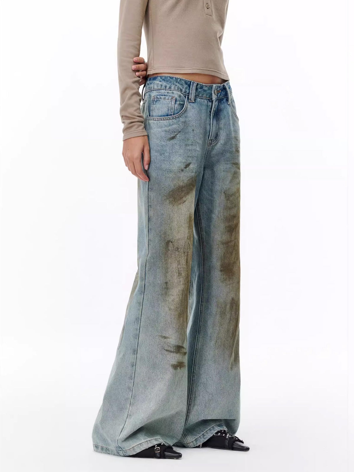 Dirtyfit Denim Pants  OR0169