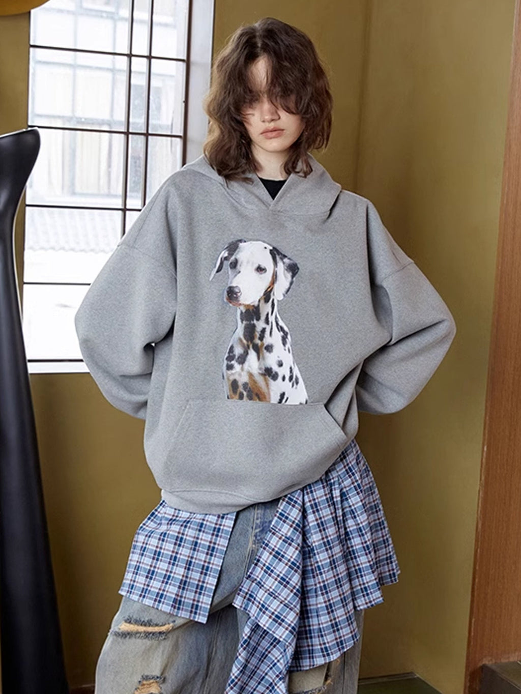 Dog Graphics Hoodie  OR0177