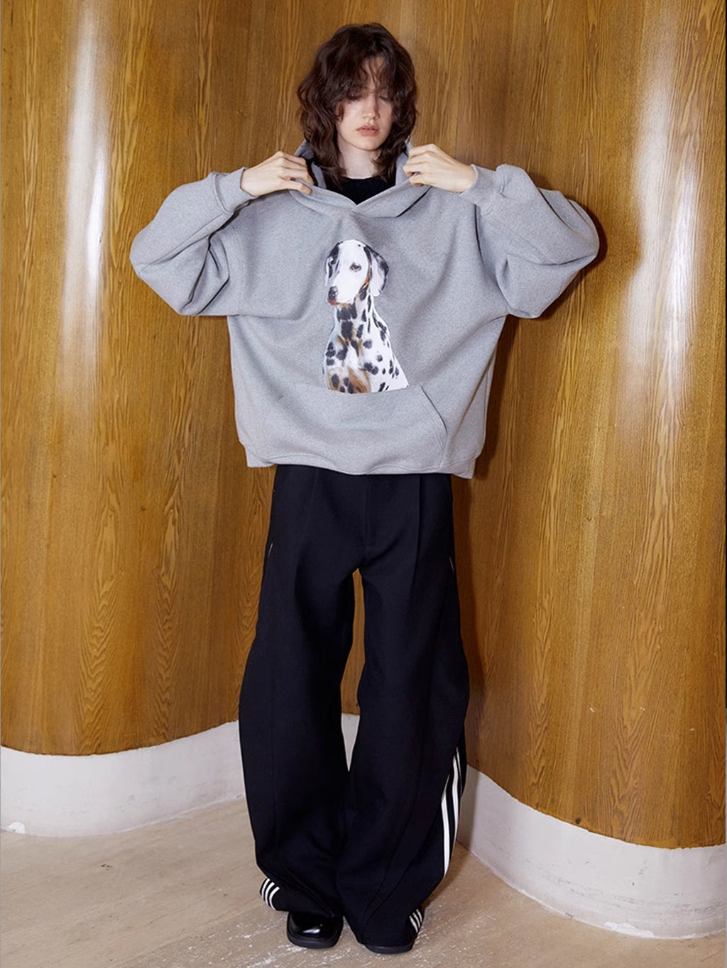 Dog Graphics Hoodie  OR0177