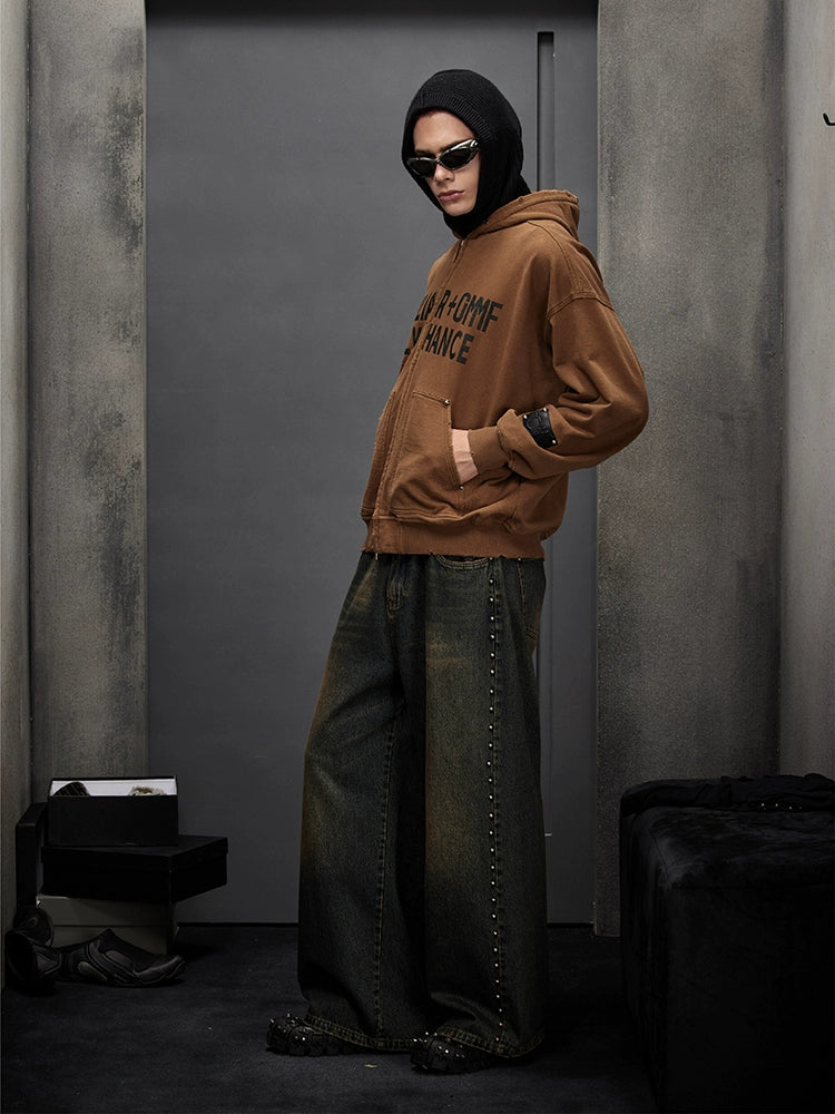 Double Zip Up Hoodie  OR0185