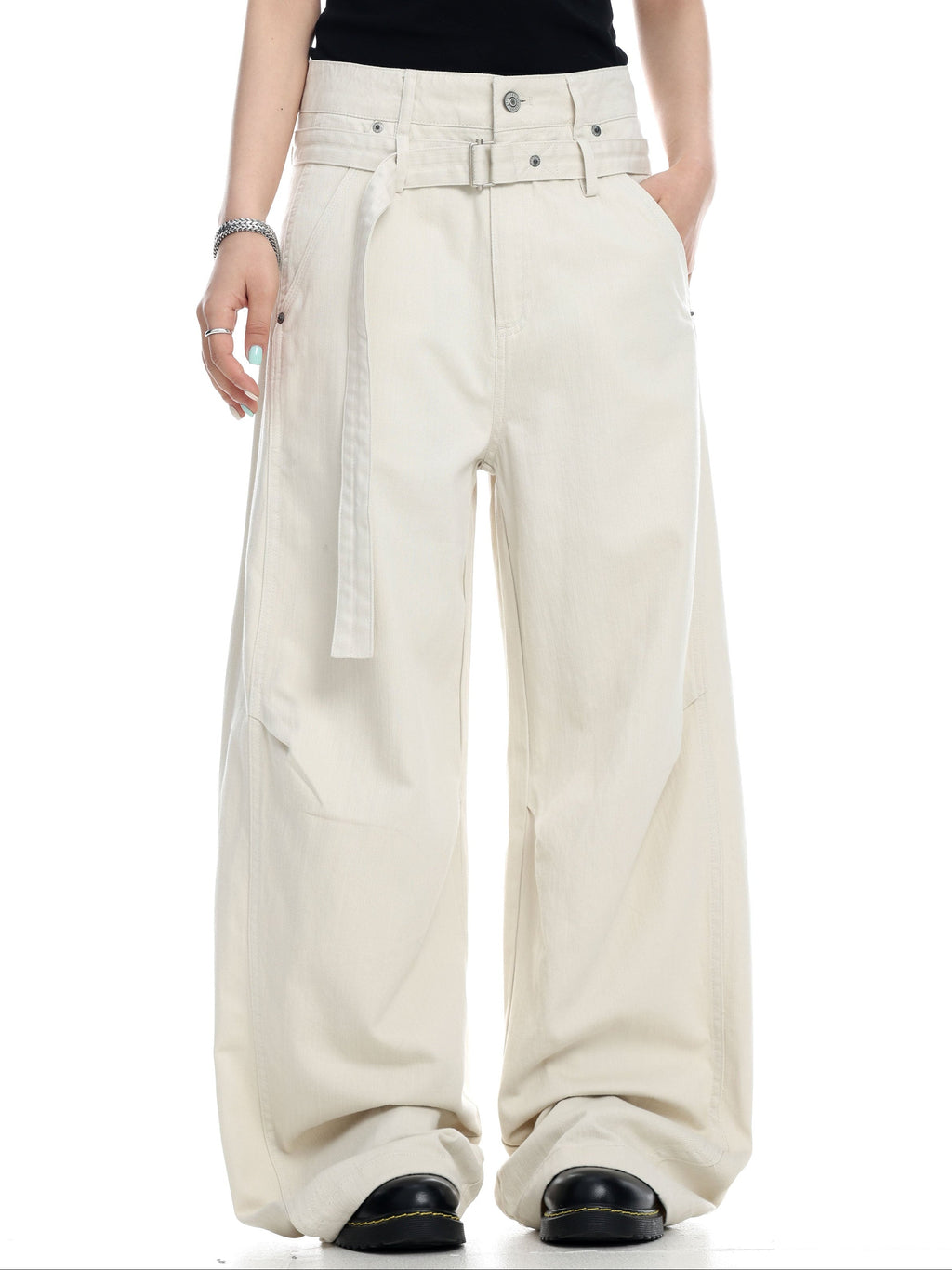 Double Waist Cargo Pants  OR0191