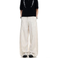 Linen-Look Wide-Leg Trousers  OR0192