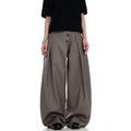 Button Detail Wide-Leg Trousers  OR0195