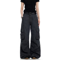 Wide-Leg Cargo Trousers  OR0196