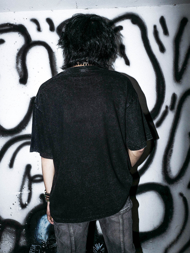 Washed Gothic Tee  OR0200