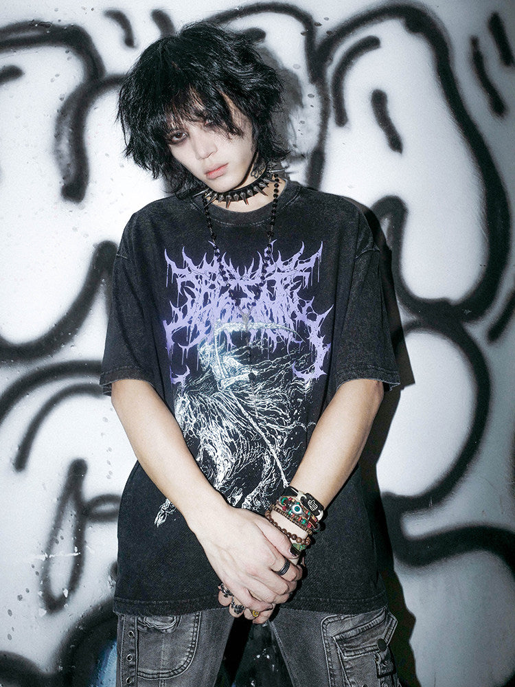 Washed Gothic Tee  OR0200