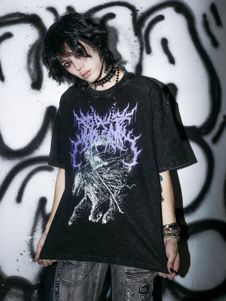 Washed Gothic Tee  OR0200