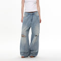 Vintage Washed Distressed Jeans  OR0204