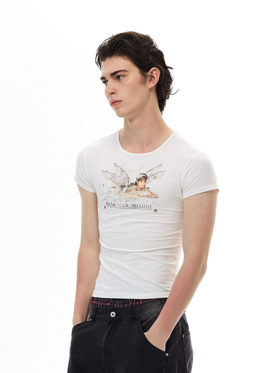 Vintage Slim Fit Baby Tee  OR0207