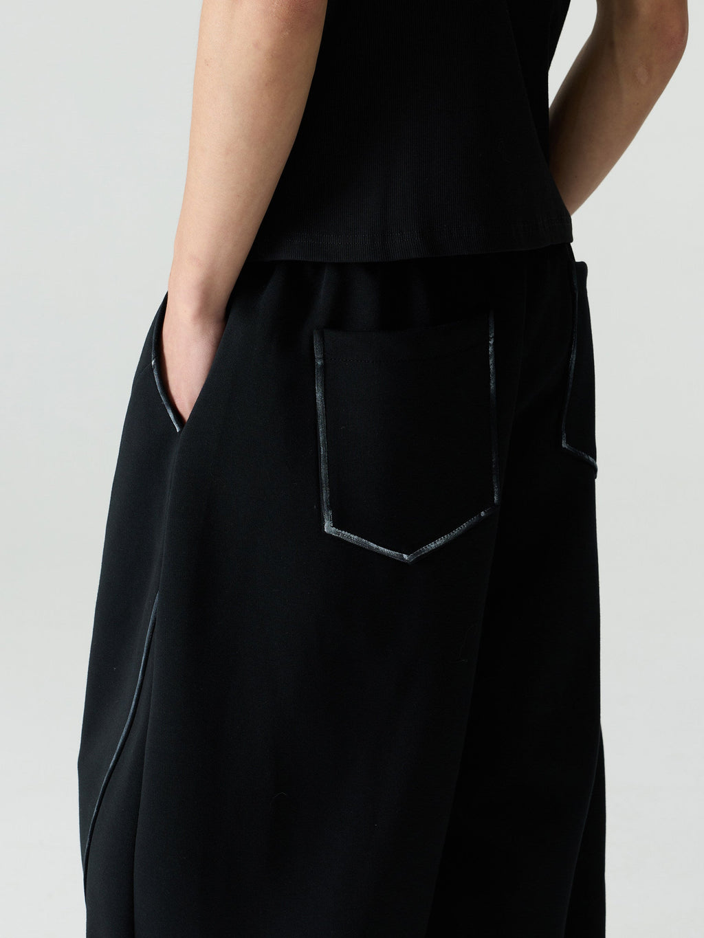 Graffiti Wide-Leg Sweatpants  OR0212