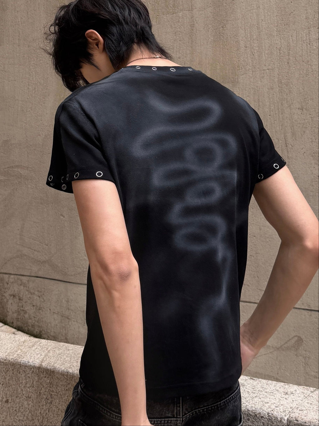 Metal Cross Fitted Tee  OR0218