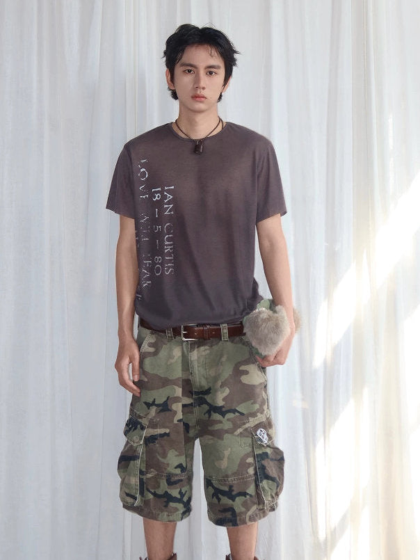 Lightweight Washed Rock Tee  OR0223