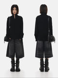 Stand Collar Zip Long Sleeve Tee  OR0225