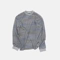 Vintage Distressed Striped Long Sleeve Tee  OR0226