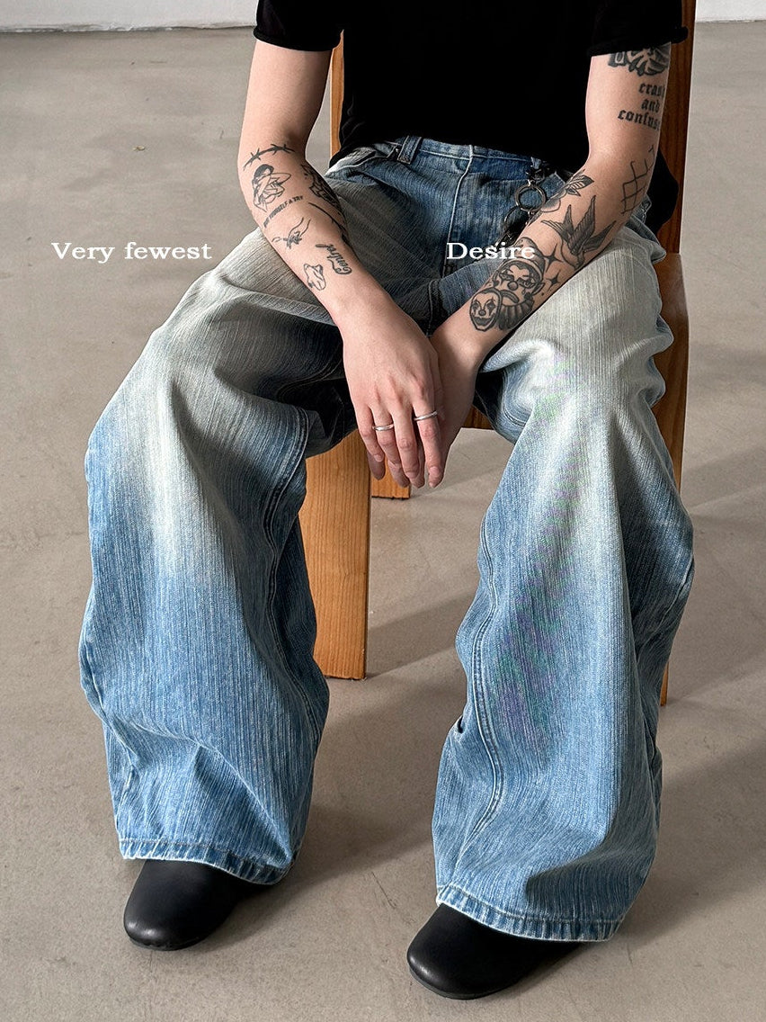 Panel Washed Jeans  OR0229