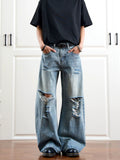 Old Washed Bamboo Ripped Jeans  OR0235