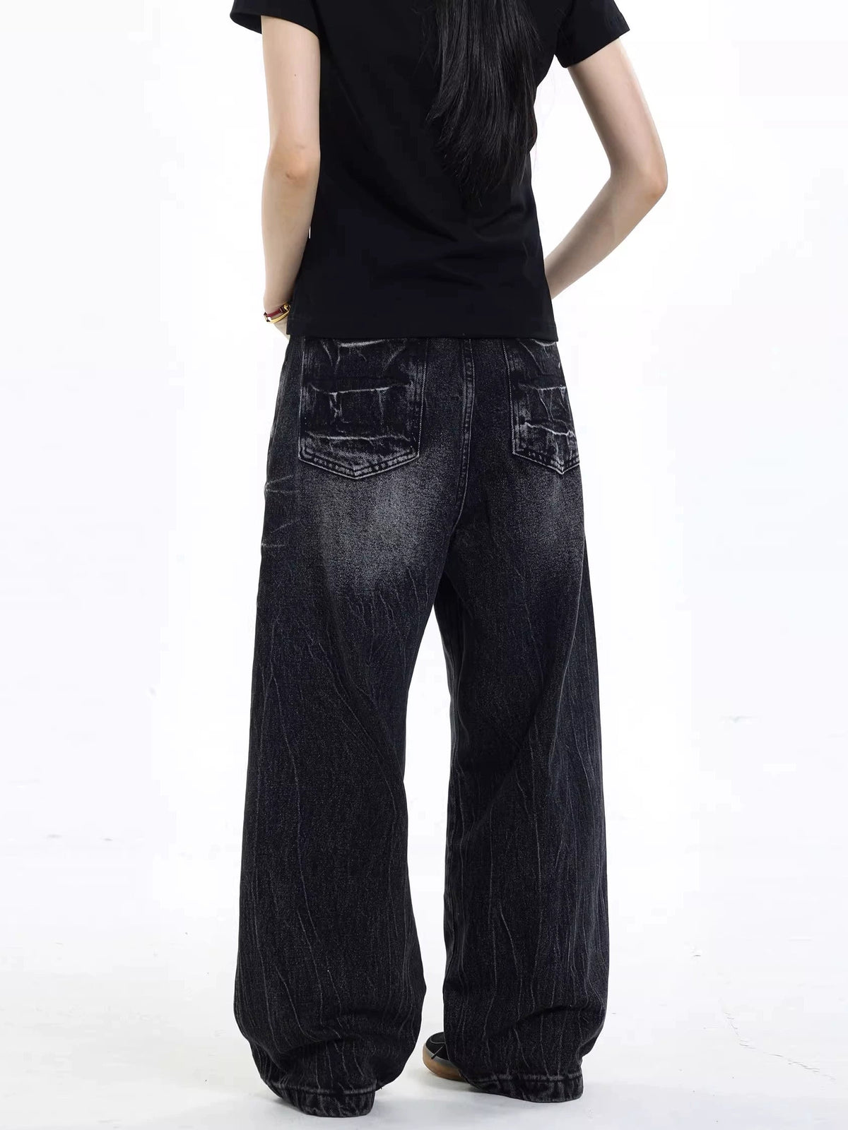 Retro Washed Old Lightning Jeans  OR0251