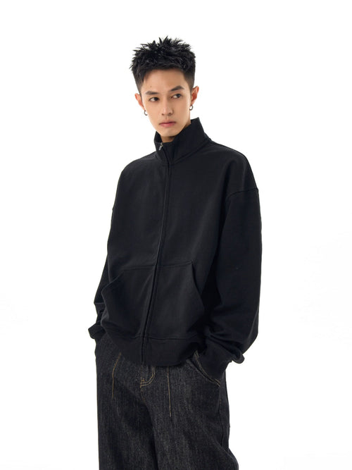 Cleanfit Gray Zipper Sweatshirt  OR0258
