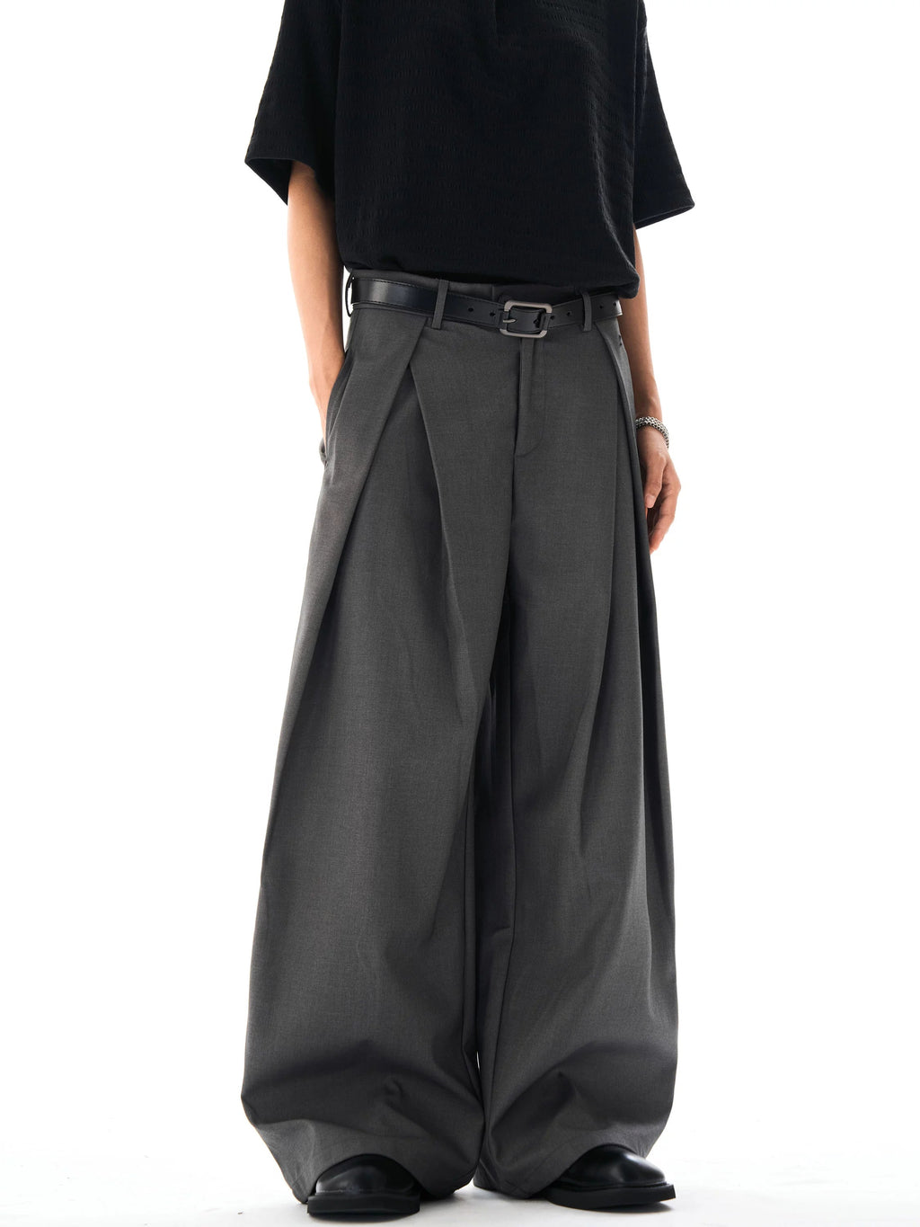 Three-dimensional Pleated Trousers  OR0260