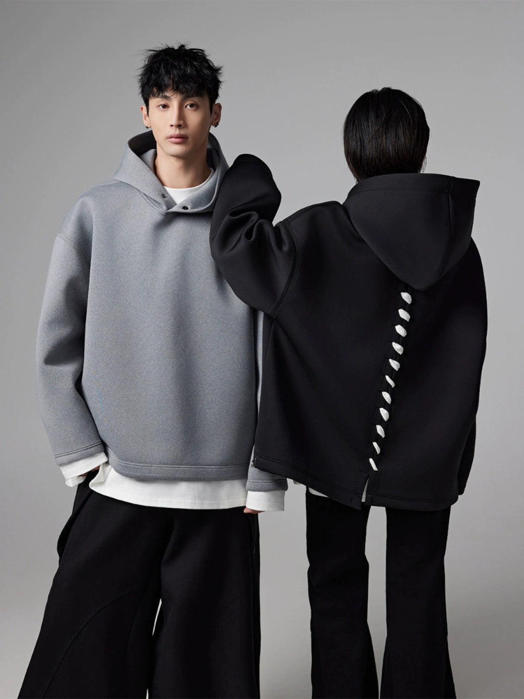 Loose Bone Splicing Hoodie  OR0272
