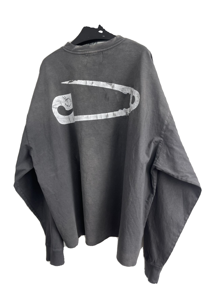Metal Snap Logo Sweatshirt  OR0278