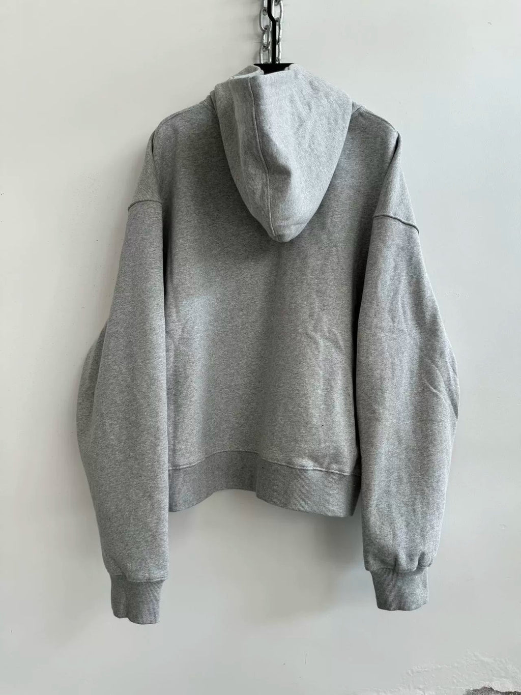 Graffiti Spraying Wide Zip Hoodie  OR0284
