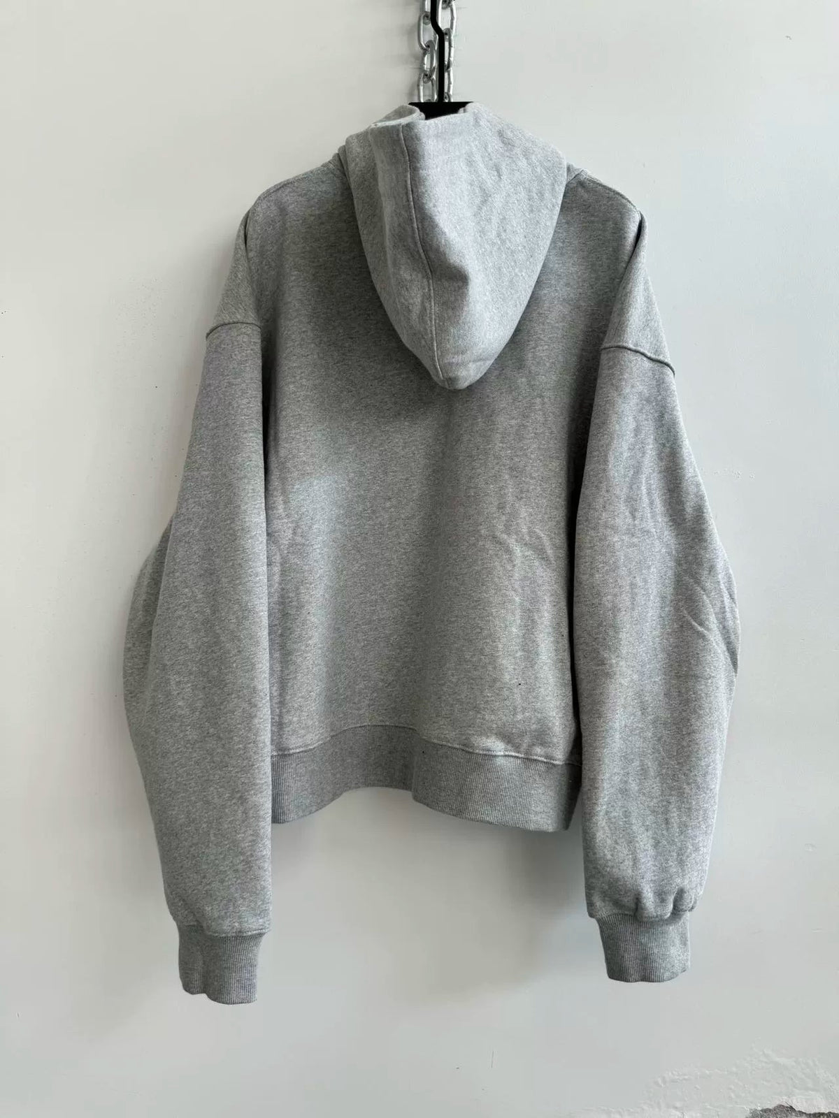 Graffiti Spraying Wide Zip Hoodie  OR0284