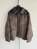 Detroit Lapel Faux Suede Jacket  OR0287