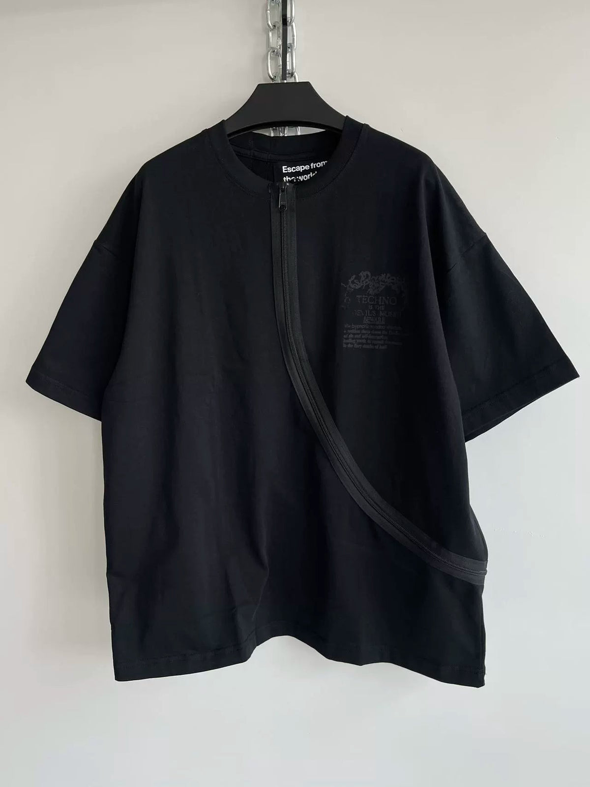 Zipper Deconstruction Tee  OR0288