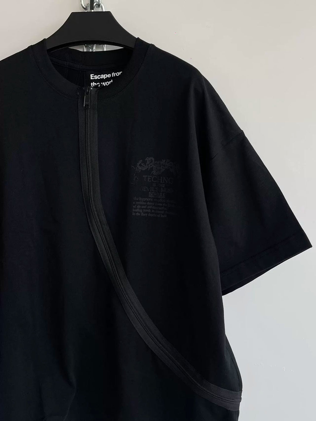 Zipper Deconstruction Tee  OR0288