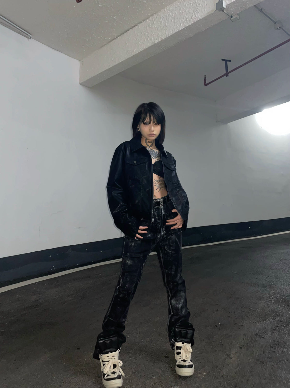 Dualpersonality Leather Jacket  OR0290