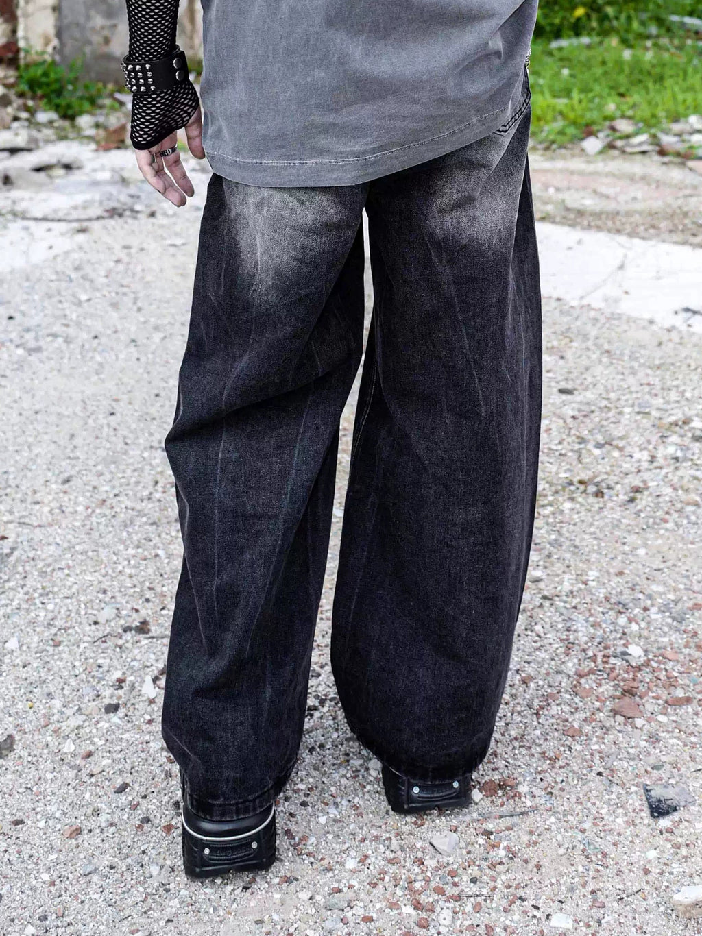 Lost Faith Loose Denim Pants  OR0291