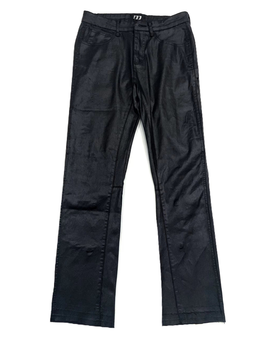 Waxed Washed Slim Straight Pants  OR0299