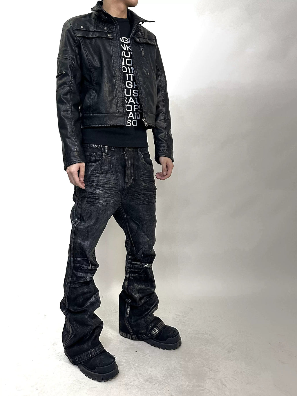 Scimitar Textured Washed Jacket  OR0300