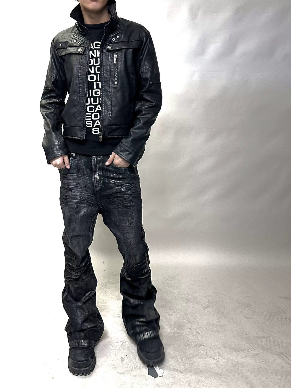 Scimitar Textured Washed Jacket  OR0300