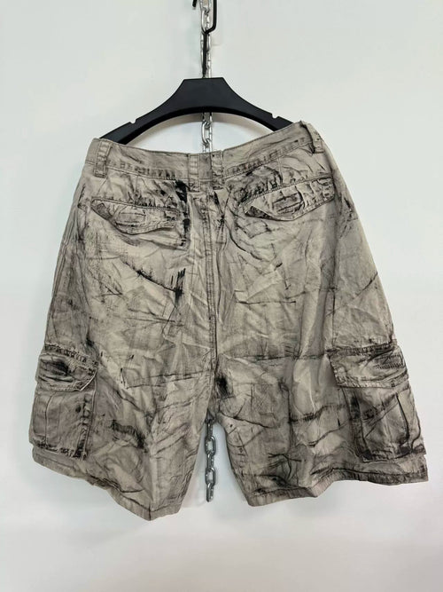 Brushed Logo Washed Shorts  OR0305