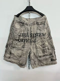 Brushed Logo Washed Shorts  OR0305