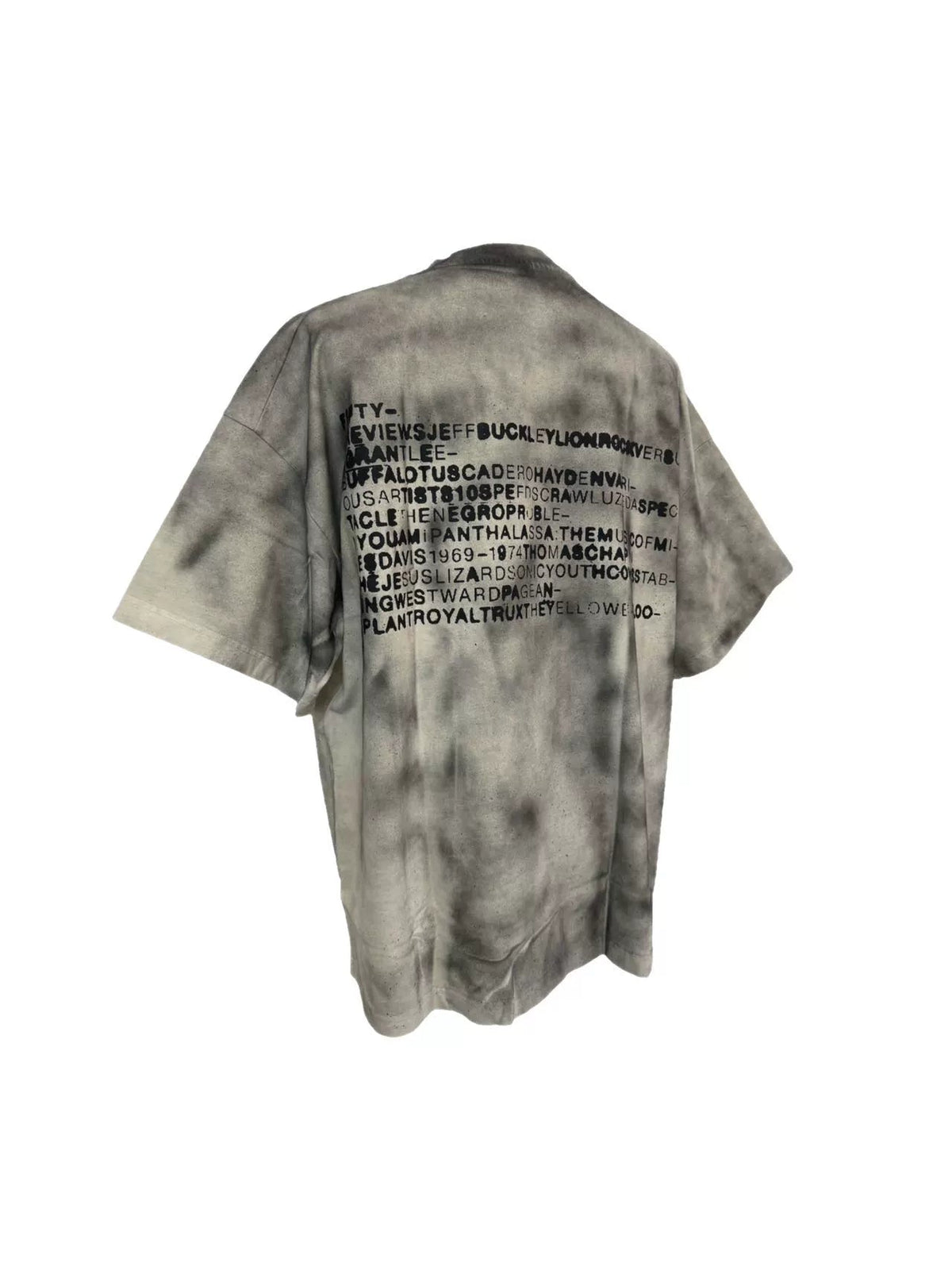Dirty Washed Old Printed Tee  OR0309