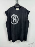 Washed Spray-dyed No-Sleeve  OR0310