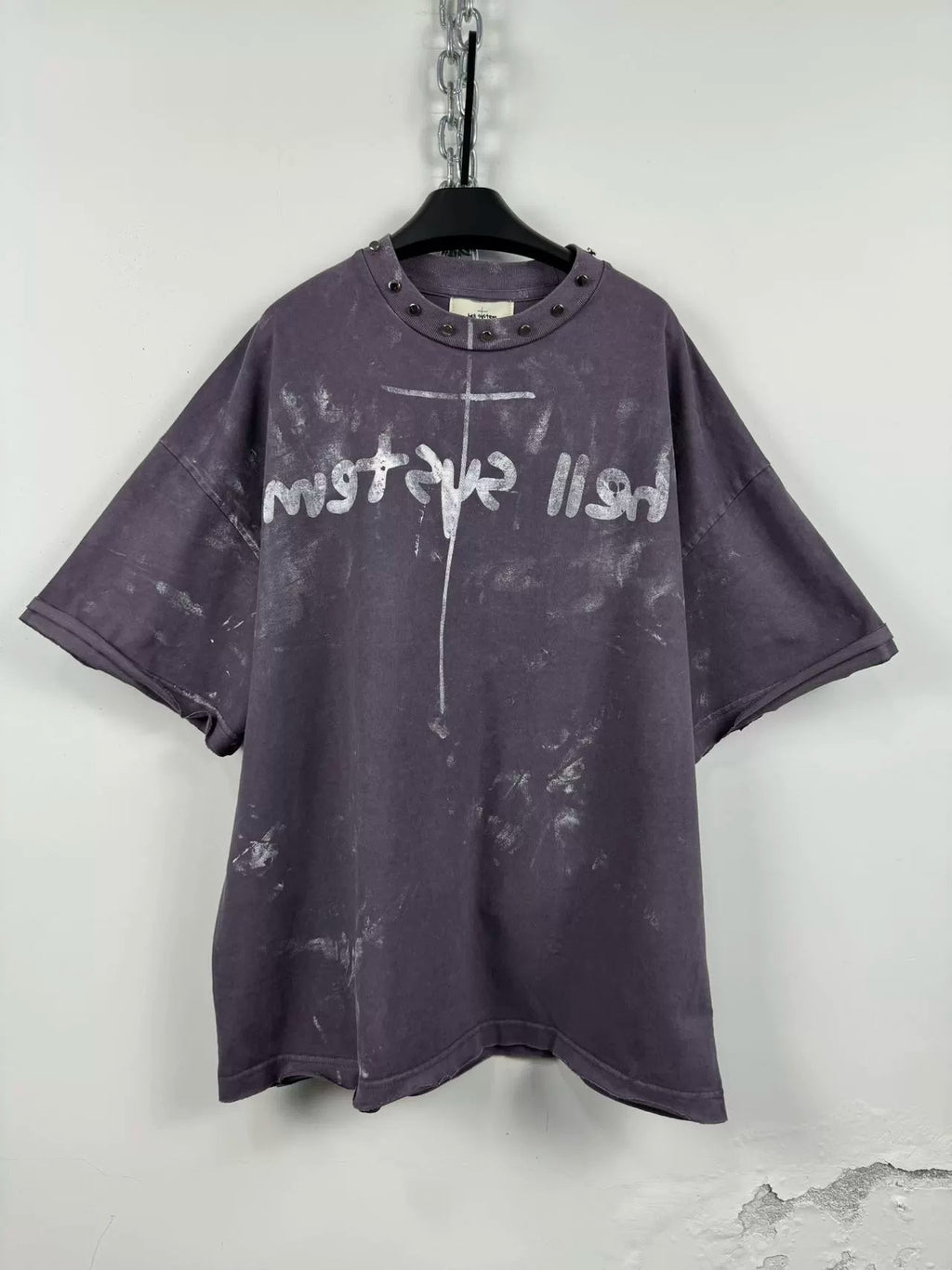 Dirty Metal Spray Tee  OR0312