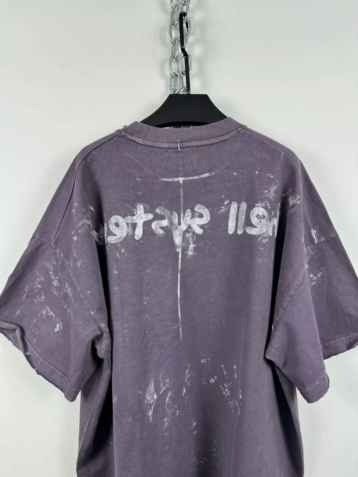 Dirty Metal Spray Tee  OR0312