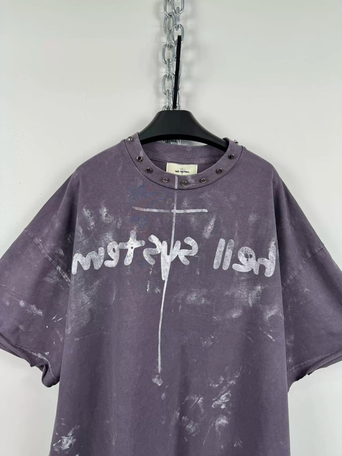 Dirty Metal Spray Tee  OR0312